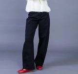 Anna - 6991 Black Barrel Jeans