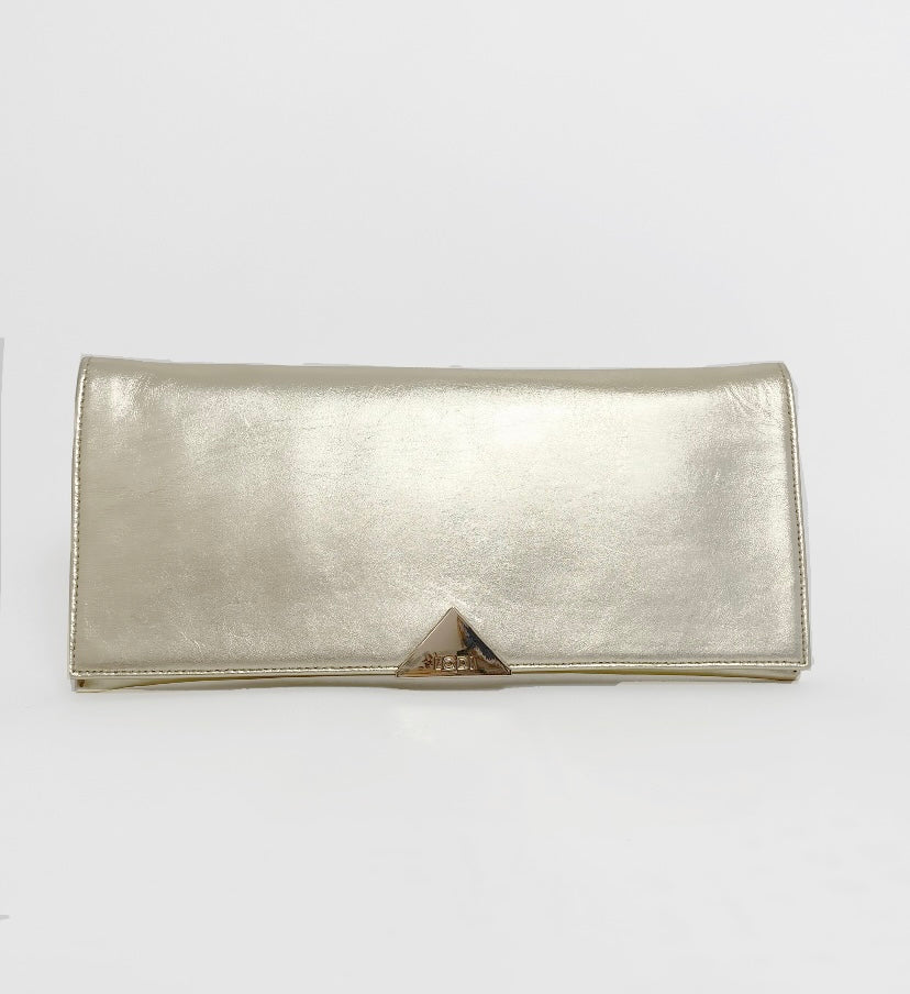 Lodi - Gold Clutch Bag