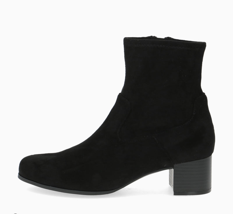 Caprice - 25316 Black Stretch Ankle Boot