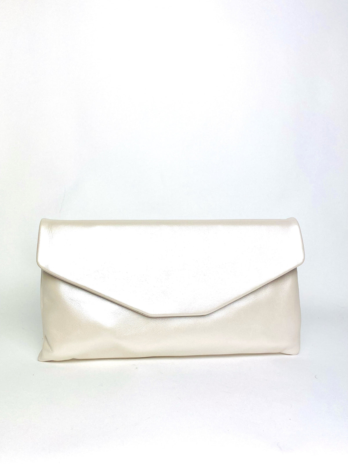Le Babe - Bosara Ivory Leather bag*