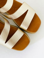 Oh My Sandals - 5196 Champagne Strap Sandals*