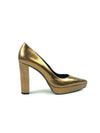 Lodi - Telius Bronze Platform Court Shoe