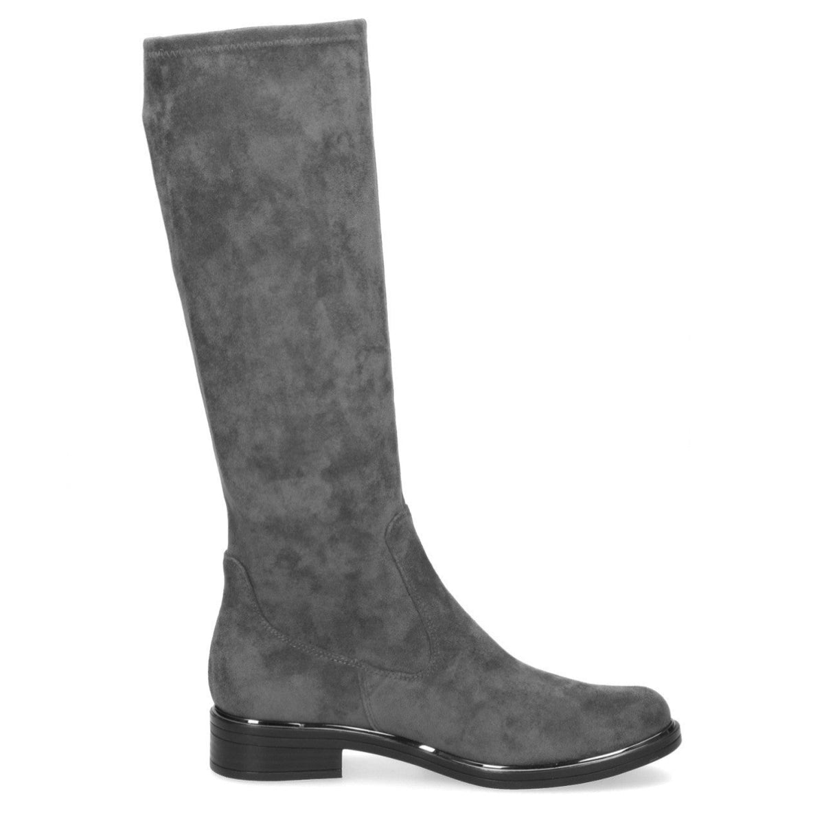 Caprice - 25512 Grey Stretch Knee High Boot