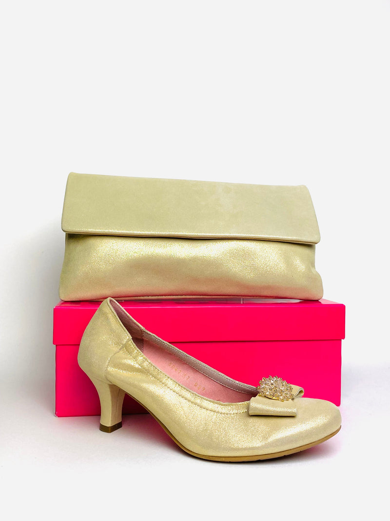 Le Babe - 3047 Gold Court Shoe*
