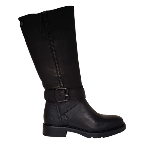 Carmela - Black Leather Med Calf (5951875907742)