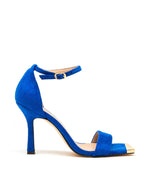 Menbur - Cobalt Blue Gold Toe Sandal