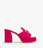 Unisa - Oberon Pink Platform Mule