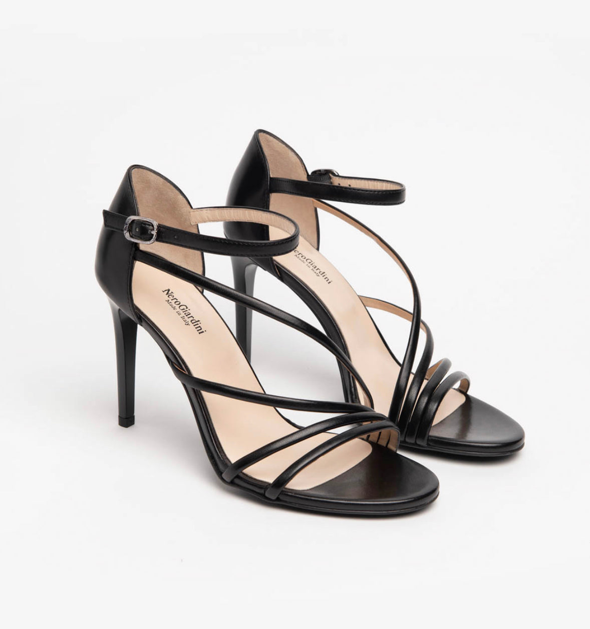 Nerogiardini- Black Sandal