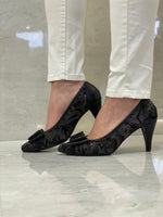 Le Babe - Black Mesh High Heel (6729021816990)