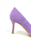 Rachel’s - Lilac Suede Court Shoe