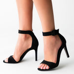 Paul Green - Black Suede Sandal