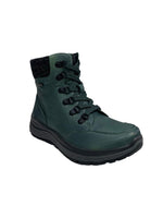 G Comfort - Green Leather Waterproof Walking Boot ♡