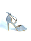 Sorento - Silver Glitz Sandal