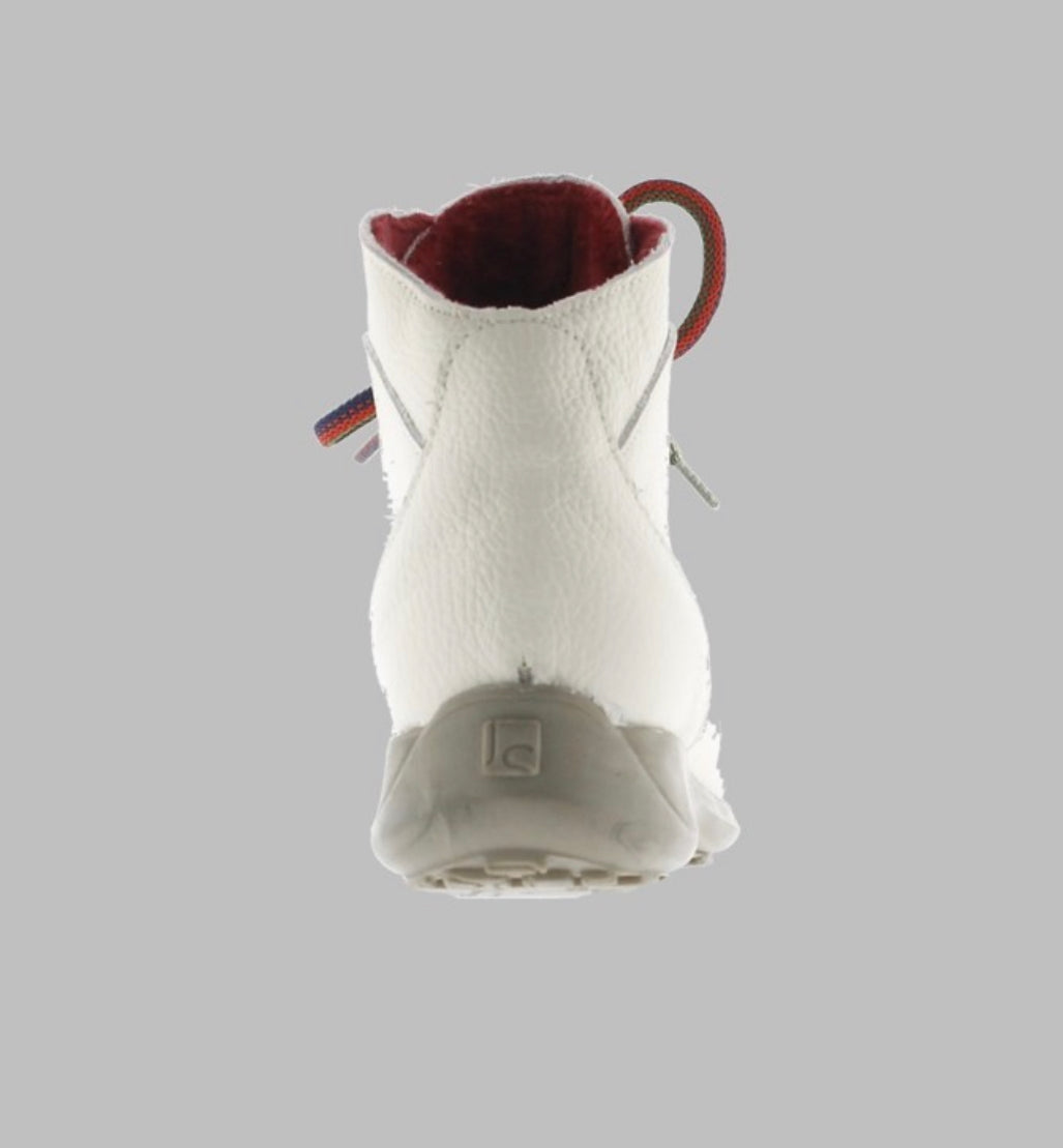 Jose Saenz 2082 Cream ankle Boots