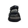 Softmode - Black Leather walking Sandal (6617964019870)