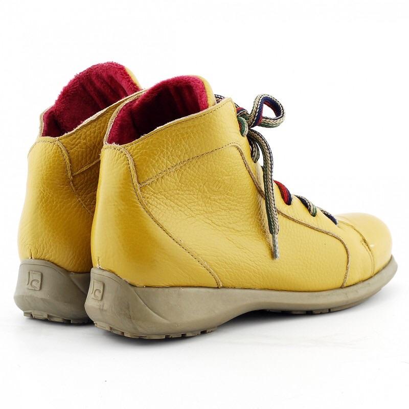 Jose Saenz - Mustard Ankle Boots (6816228999326)